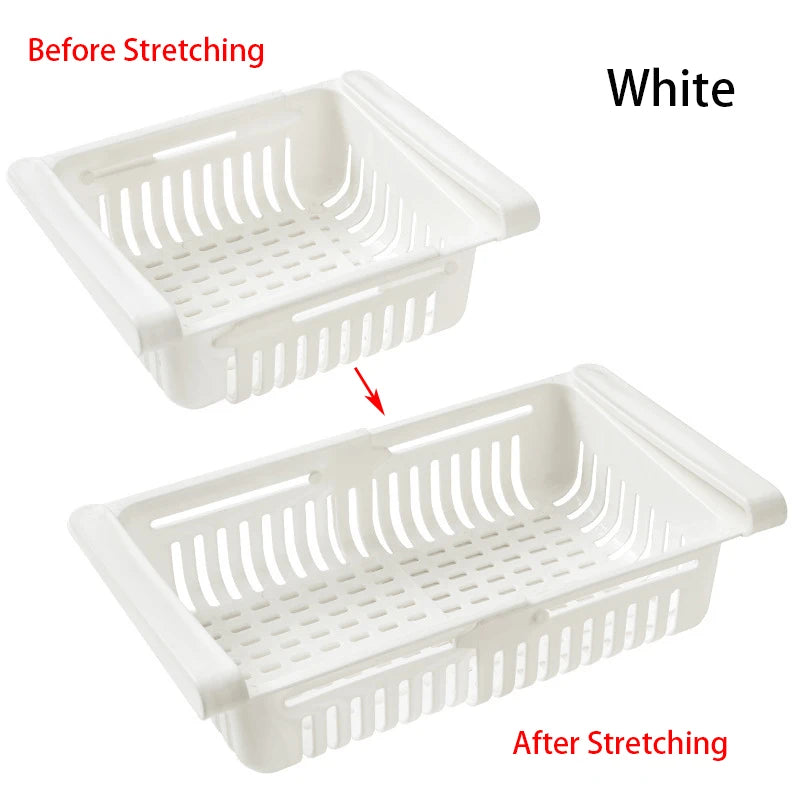 Fridge Hanging Organizer Drawer – Space-Saving Storage Basket
