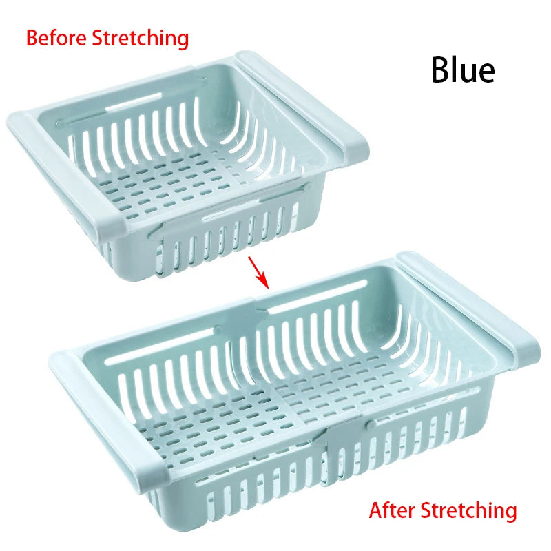 Fridge Hanging Organizer Drawer – Space-Saving Storage Basket
