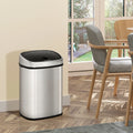 58L Touchless Sensor Kitchen Bin – Automatic Stainless Steel Trash Can (UK Stock)