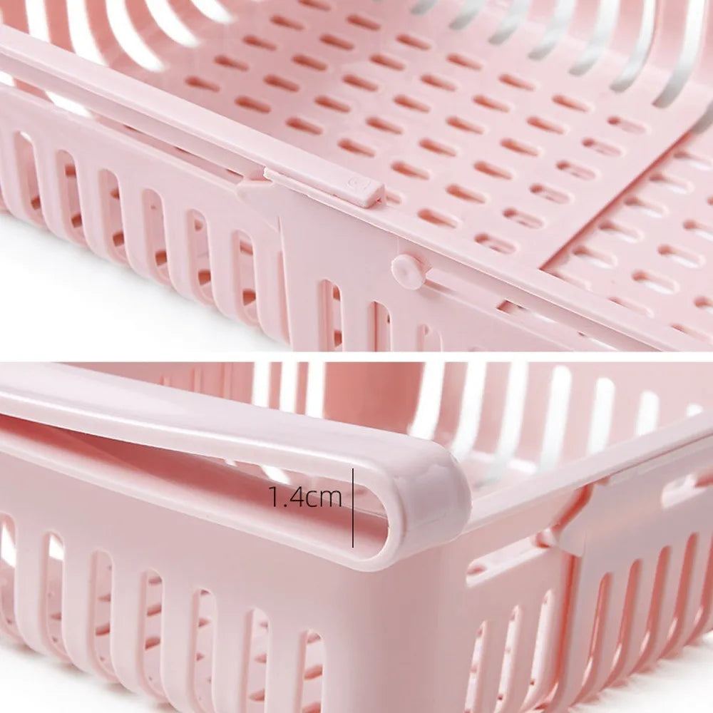 Fridge Hanging Organizer Drawer – Space-Saving Storage Basket