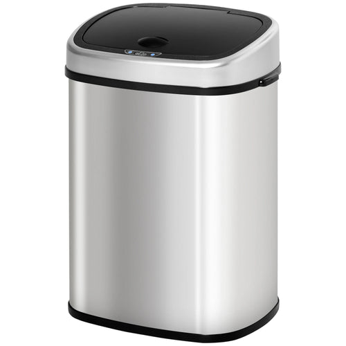 58L Touchless Sensor Kitchen Bin – Automatic Stainless Steel Trash Can (UK Stock)